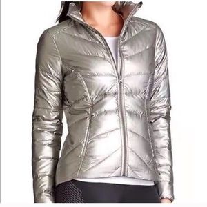 Athleta puffer jacket.